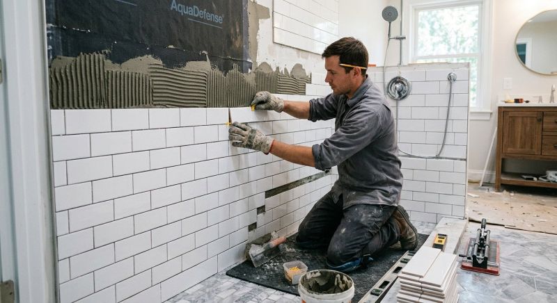 Shower Tiling Service in Denver, CO