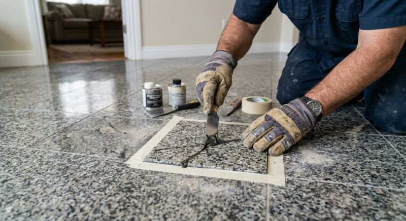Marble Tile Repair in Alpharetta, GA