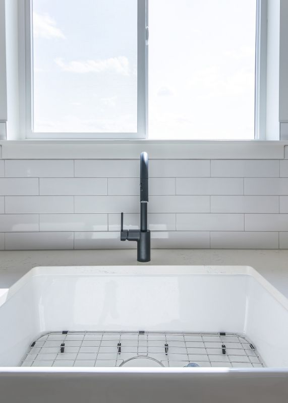 Modern Porcelain Kitchen Backsplash