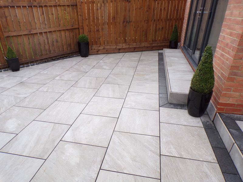 Porcelain Tile Patio