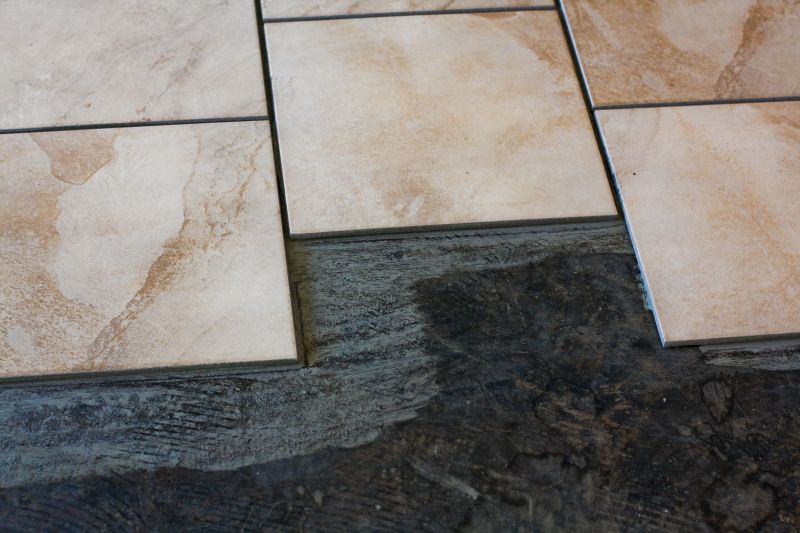 Porcelain Tile Installation in Summer