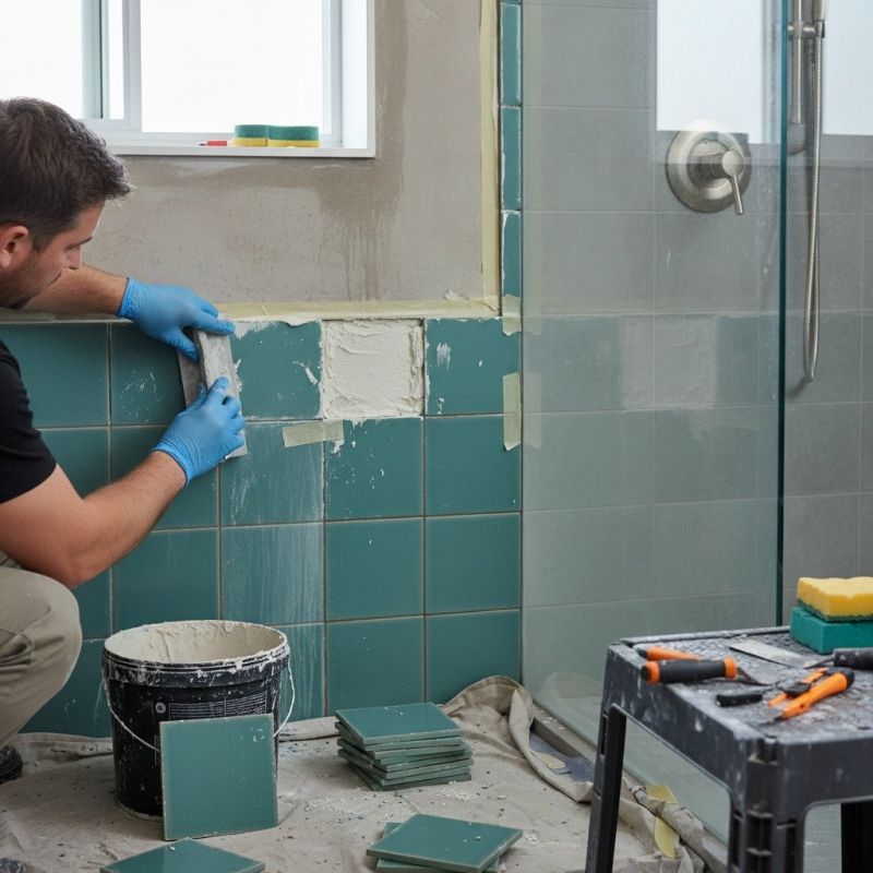 Shower Tile Repair in Conroe, TX