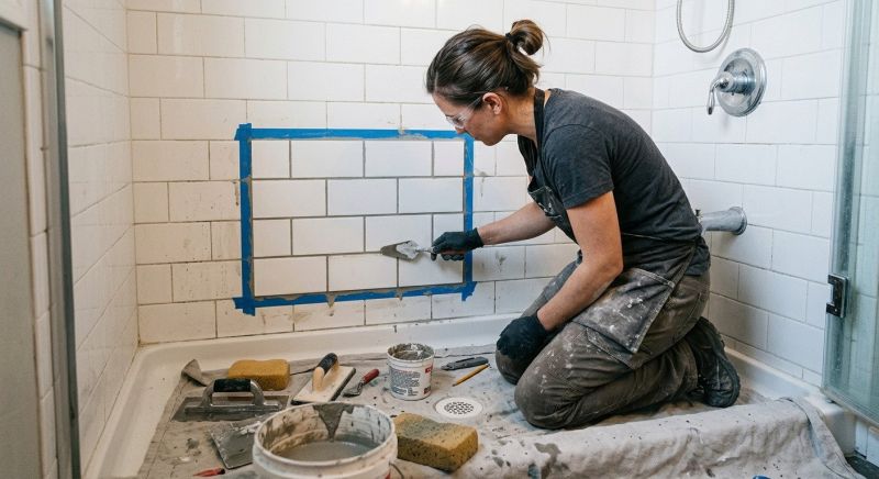 Shower Tile Repair in Denver, CO