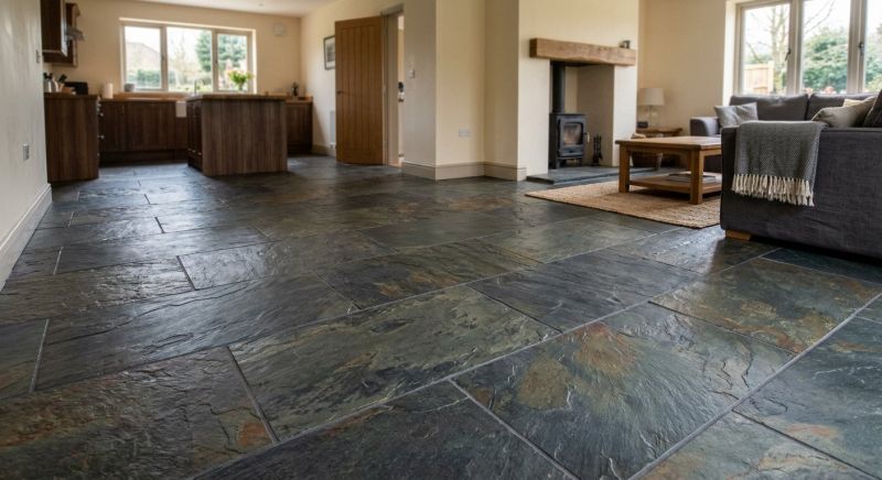 Slate Floor Installation in Wilmington, NC