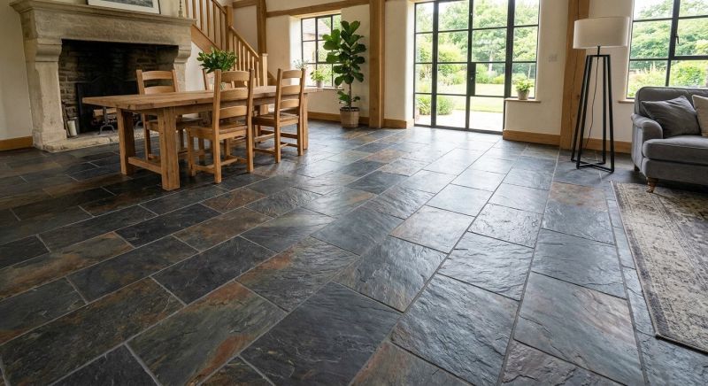 Stone Floor Installation in Olathe, KS
