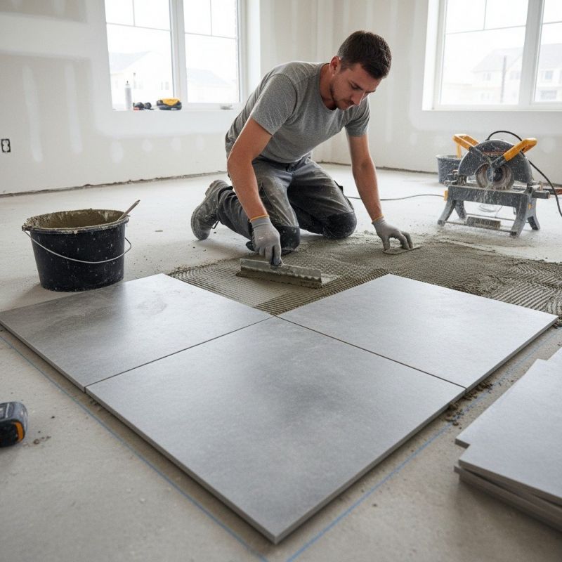 Tile Floor Renovation in Frederick, MD