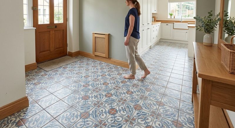 Tile Floor Renovation in Fredericksburg, VA