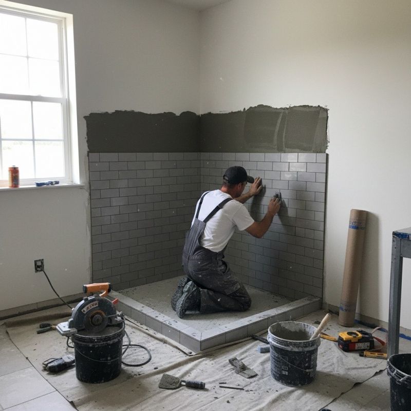 Tile Surround Installation in Littleton, CO